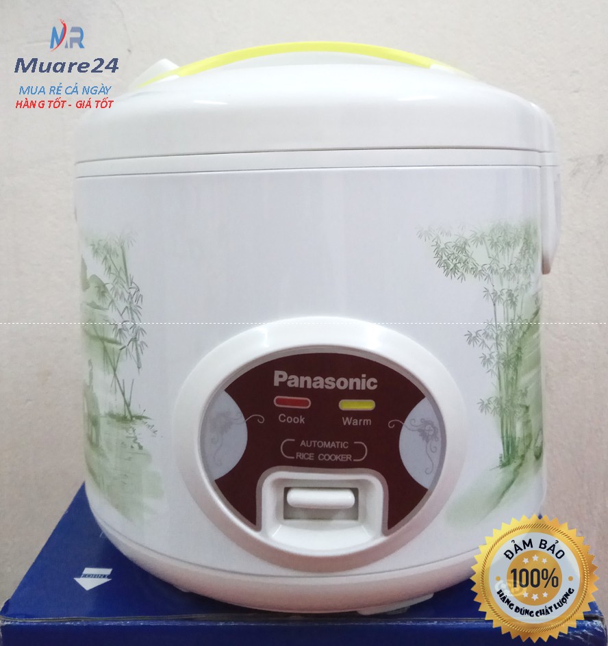 Bảo hành 12 tháng nồi cơm điện pana 1.8 lít.