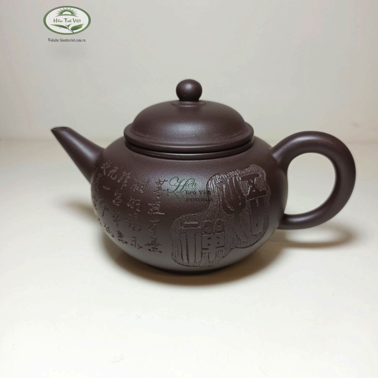 Ms 196 ấm tử sa nghi hưng thủy bình 250ml