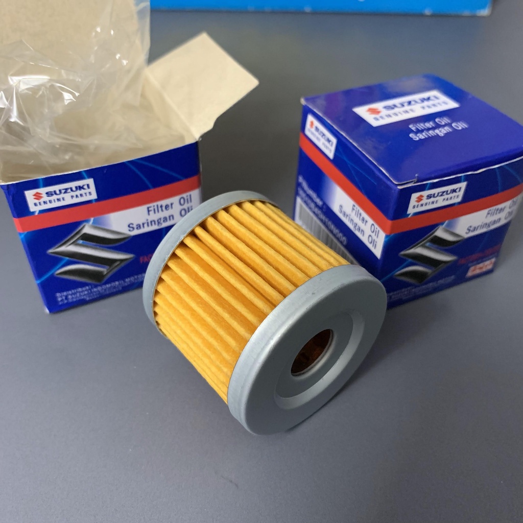 Lọc nhớt xe suzuki lớn cho raider/ satria xăng cơ,fi - fx/gsx hàng indo nhập khẩu.