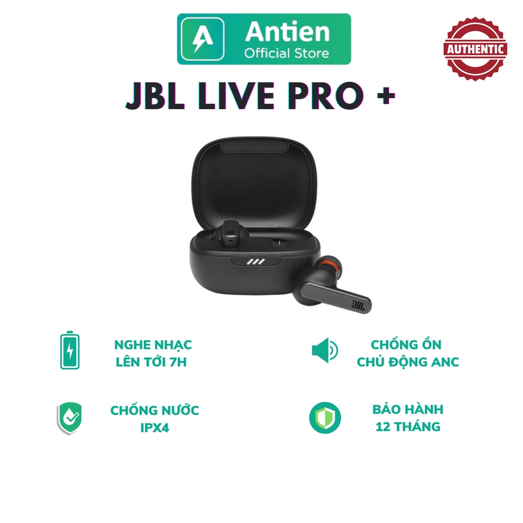 Tai nghe JBL Live Pro + | Tai nghe bluetooth chính hãng giá tốt | Hàng có bảo hành