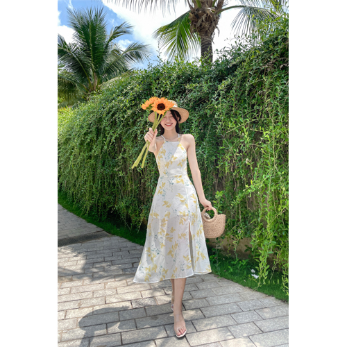 Đầm yếm Tulip Dress Leila Closet