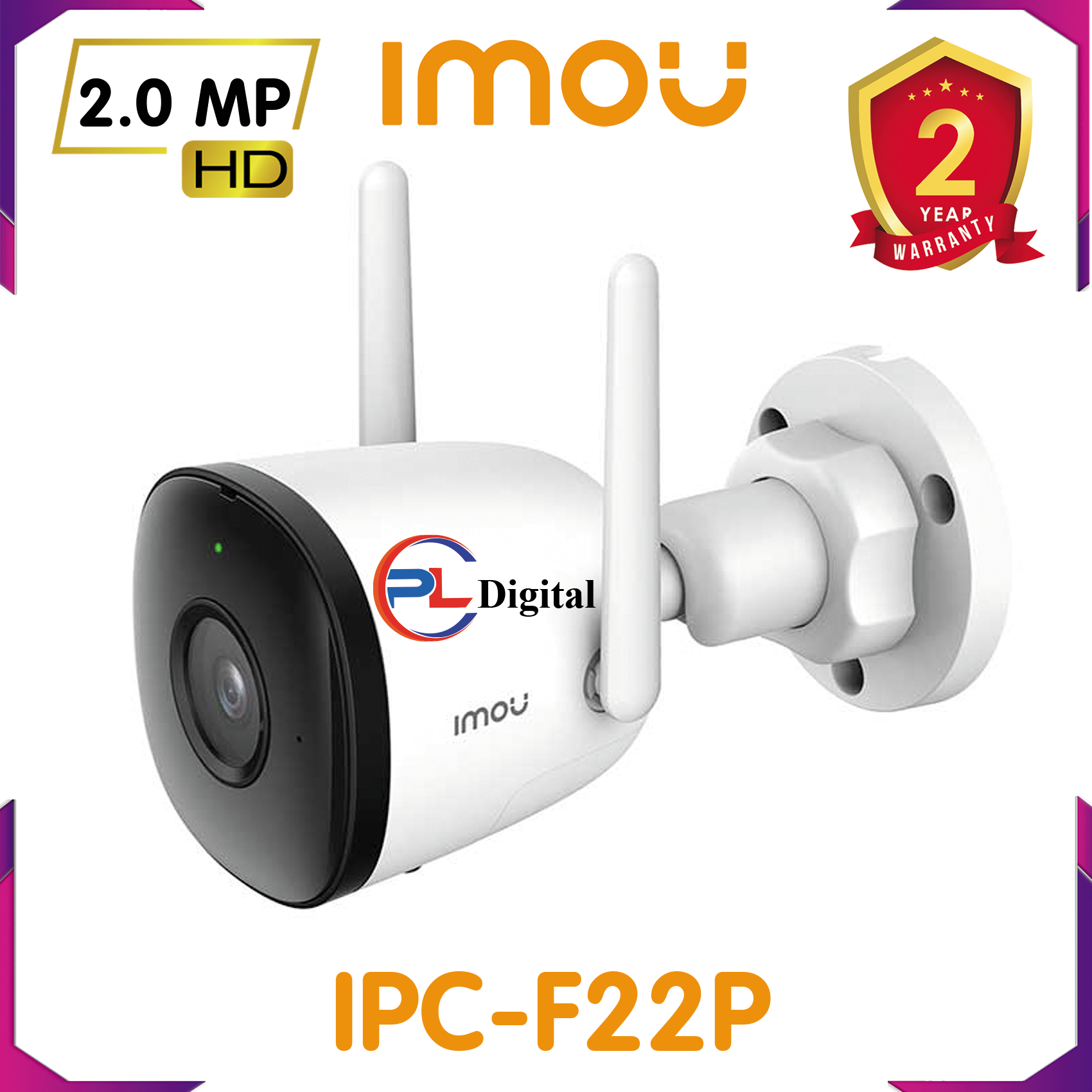 Camera Ip Wifi IPC-F22P-IMOU Full HD 1080P - Hàng Chính Hãng