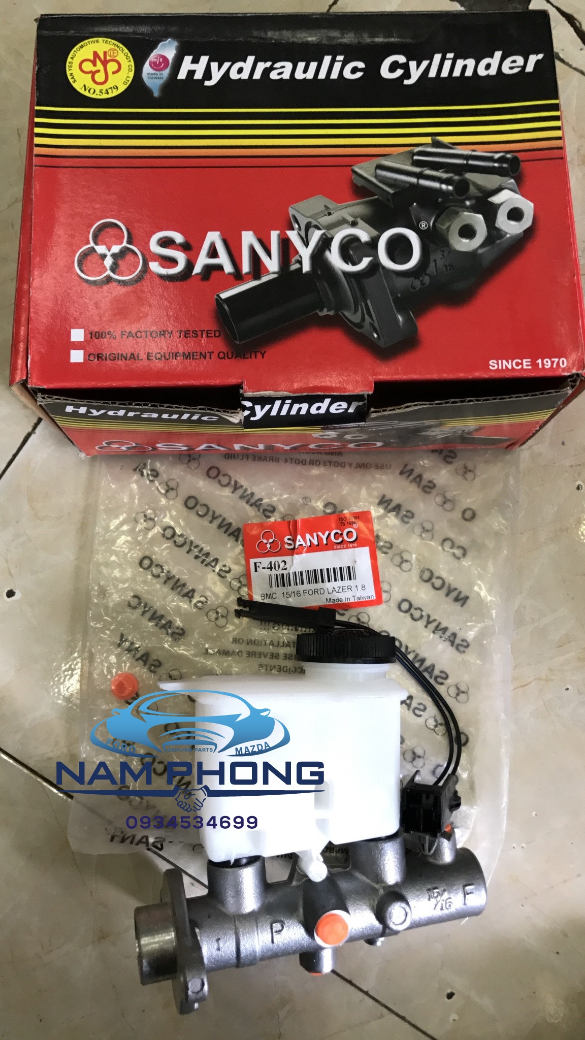 Tổng phanh laser 1.8 05 ld không ty - bj0p43400