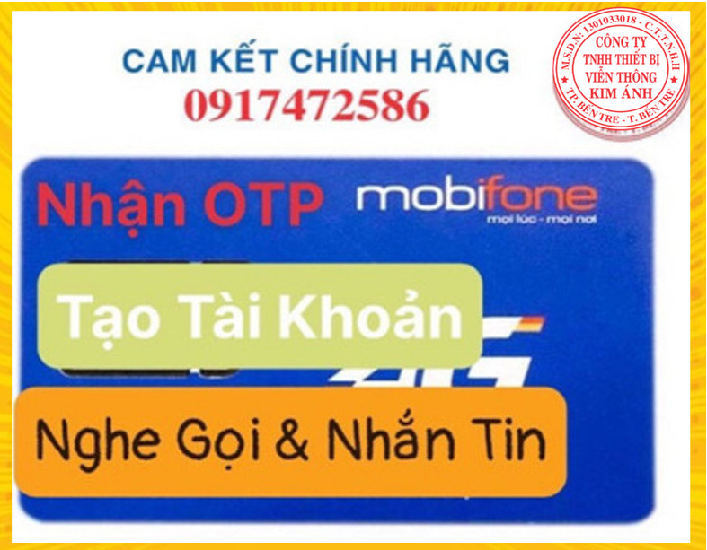 ĐẦU 07 - SIM NGHE GỌI MOBI BẢNG SIM 4G TẠO TÀI KHOẢN , NHẬN CUỘC GỌI - SIM MOBIFONE GIÁ RẺ LÀM CÔNG VIỆC FREESHIP - CHƯA KÍCH HOẠT