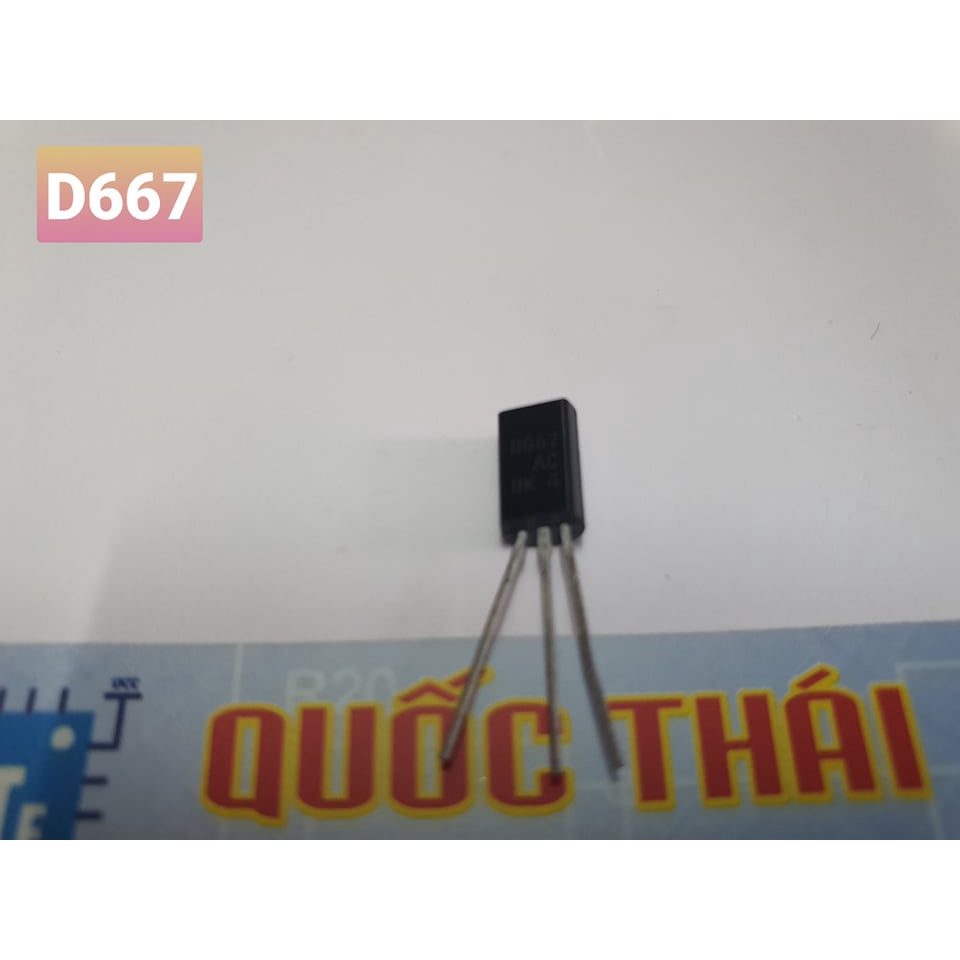 Combo 10 transistor d667