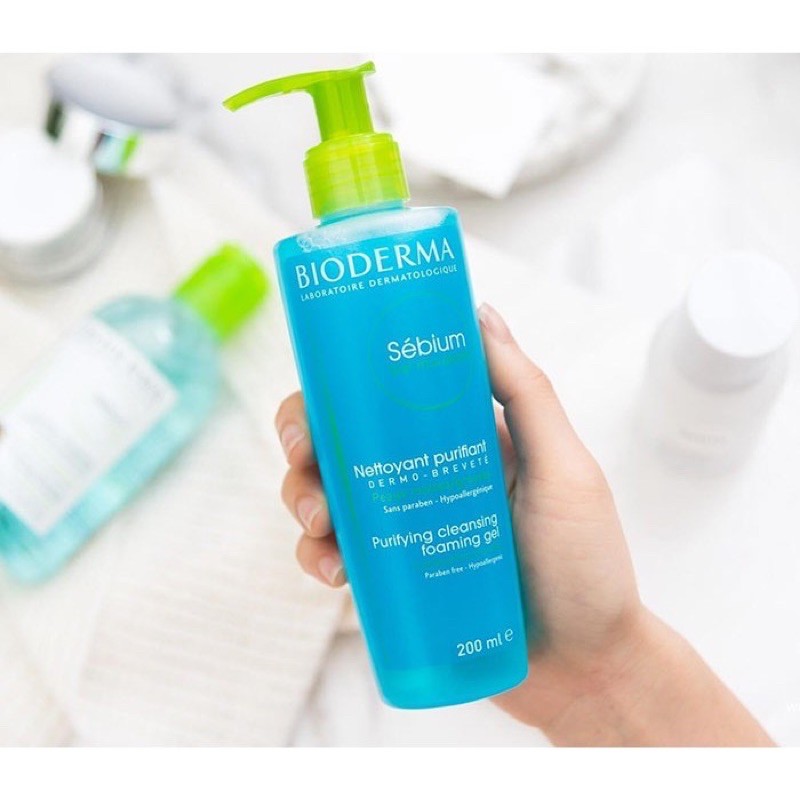 Sữa rửa mặt tạo bọt bioderma 200ml
