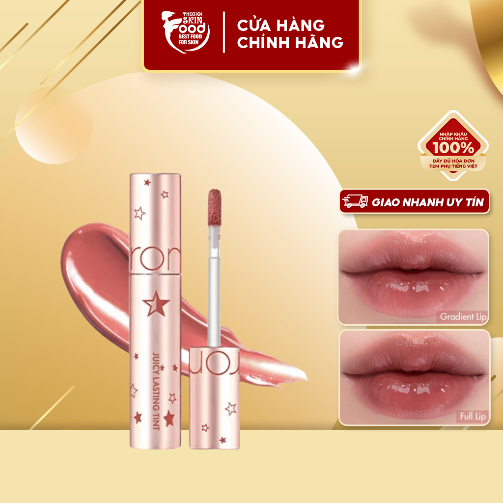   NEW  Juicy Lasting Tint Starry Edition - Màu 23  Son Tint Lì Romand Juicy Lasting Tint Starry Edition 5.5g 