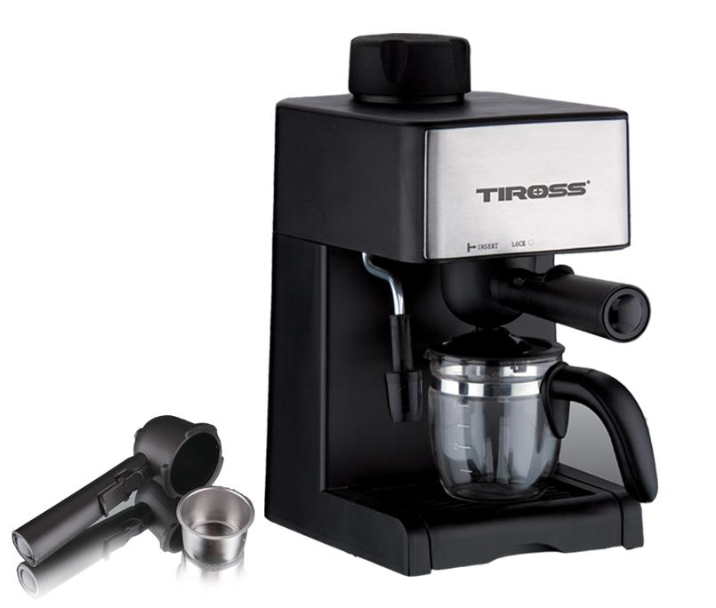 Máy pha cà phê espresso 4 cốc tiross ts621 800w