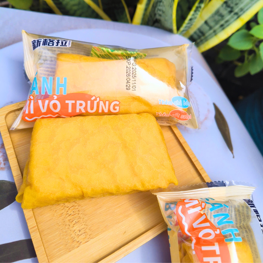 Combo 6 Bánh Bông Lan Vỏ Trứng Nhân Chà Bông B193 - BeeGin Food Shop
