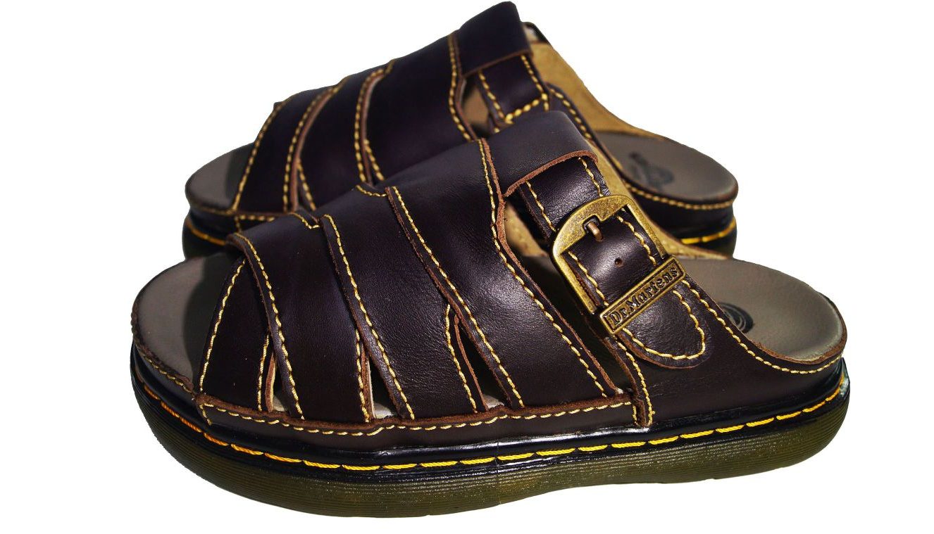 [HCM]Dép doctor 2007 màu nâu da bò thật.Bảo hành 12 tháng.MS: DT23