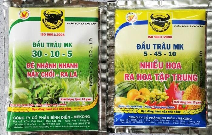 Bộ 2 Gói Phân Đầu Trâu MK (2 Giai Đoạn 10gr)