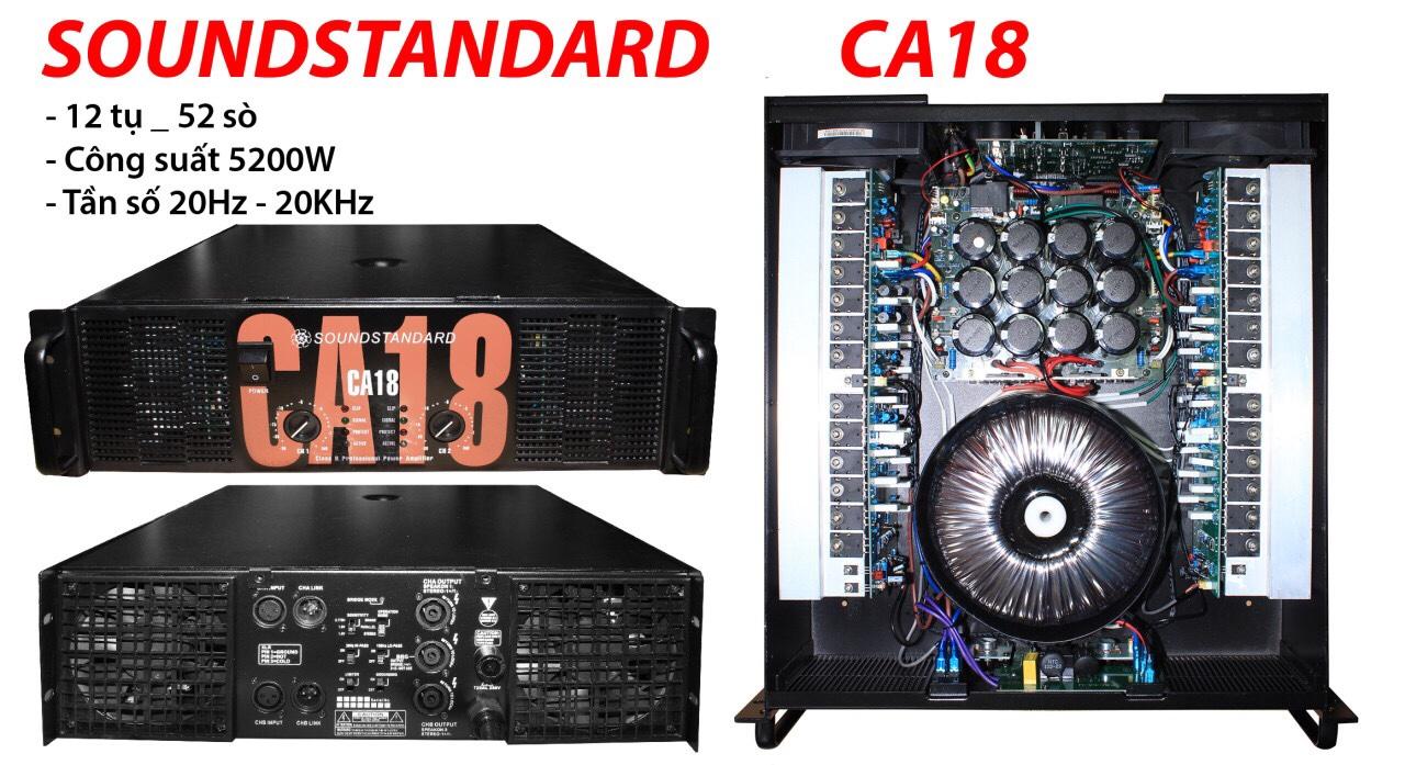 Cục đẩy công suất Soundstandard CA18
