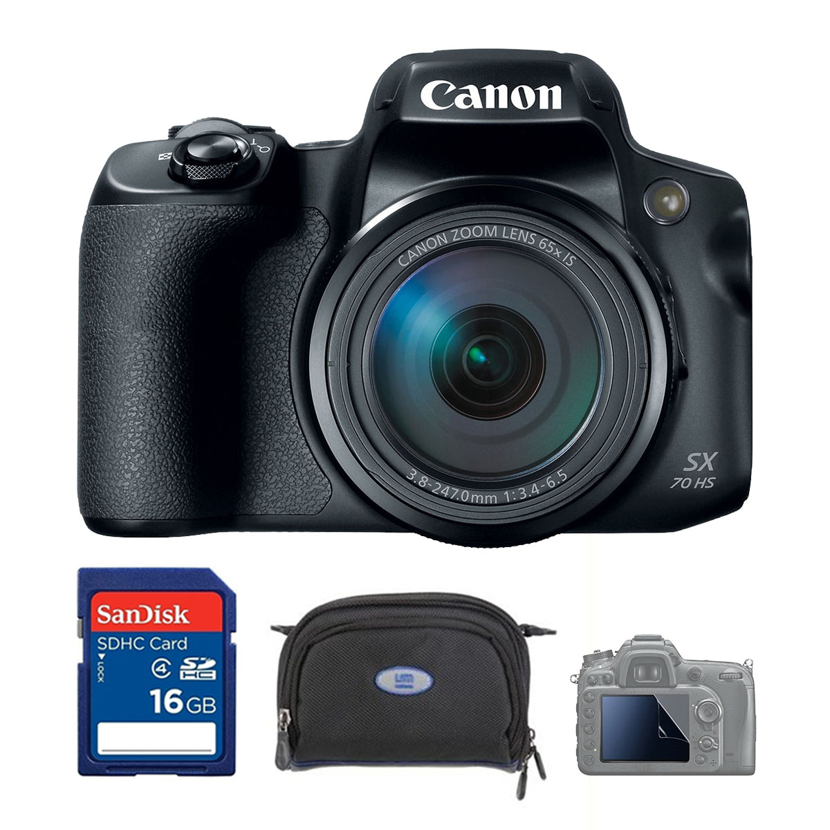 Canon powershot sx70 hs - bh 12 tháng