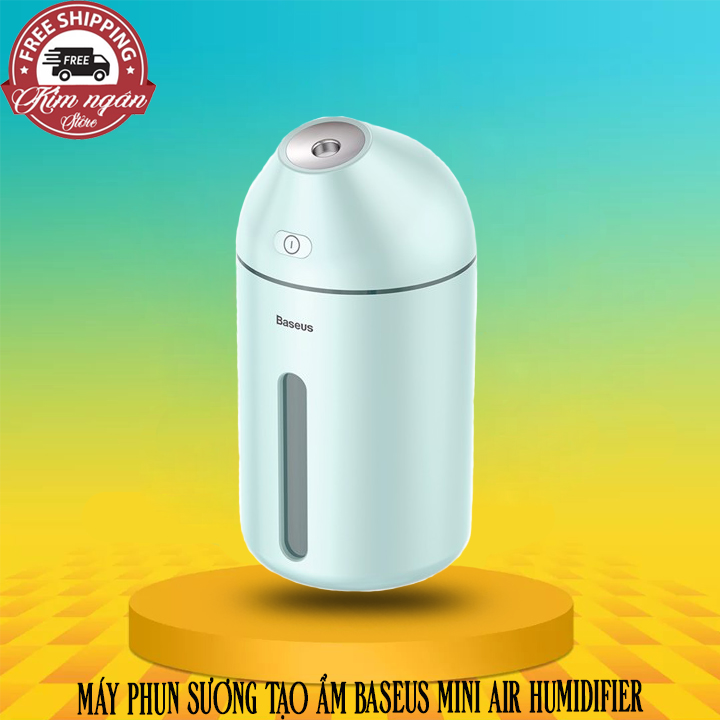 Máy phun sương tạo ẩm - lọc không khí mini Baseus Cute Mini Air Humidifier LV087  (320ml, USB 5V)