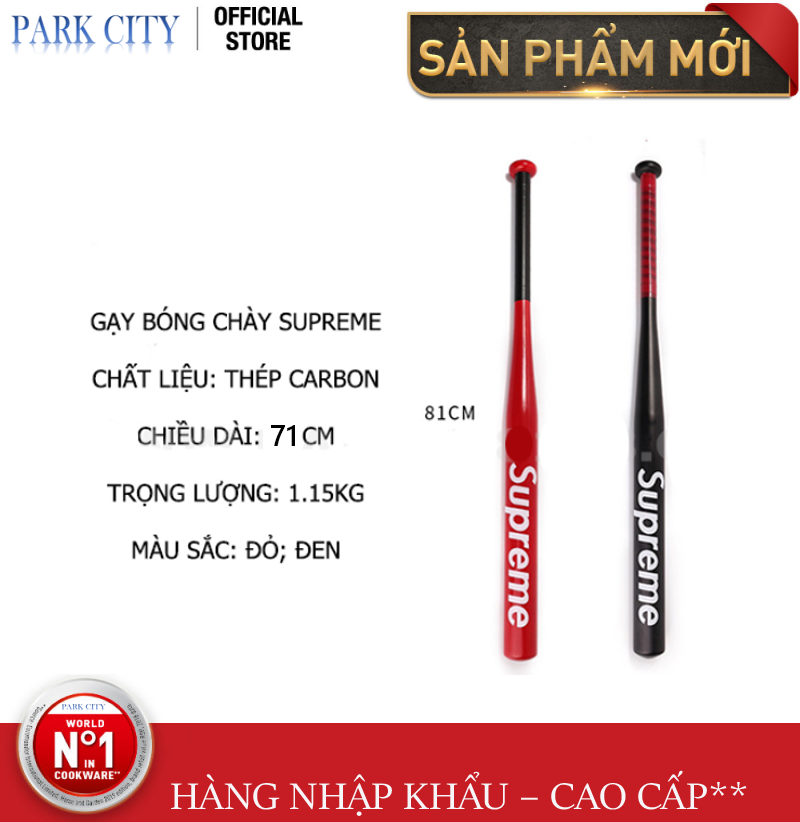 Mua Gậy Bóng Chày Supreme, Gậy Bóng Chày Chính Hãng, Hàng Cực Độc Nhé – Dùng Chơi Hoặc Làm Đồ Trang Trí – Phòng Thân, Hàng Chất Và Đẹp, Gậy Bóng Sáng Lên Hình Cực Đẹp