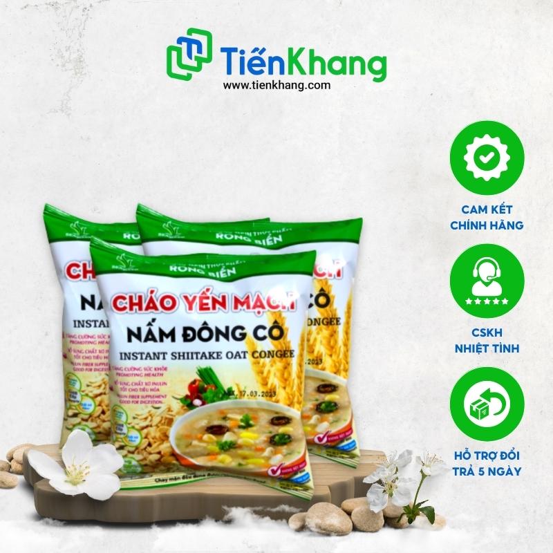 Cháo Yến Mạch Nấm Đông Cô