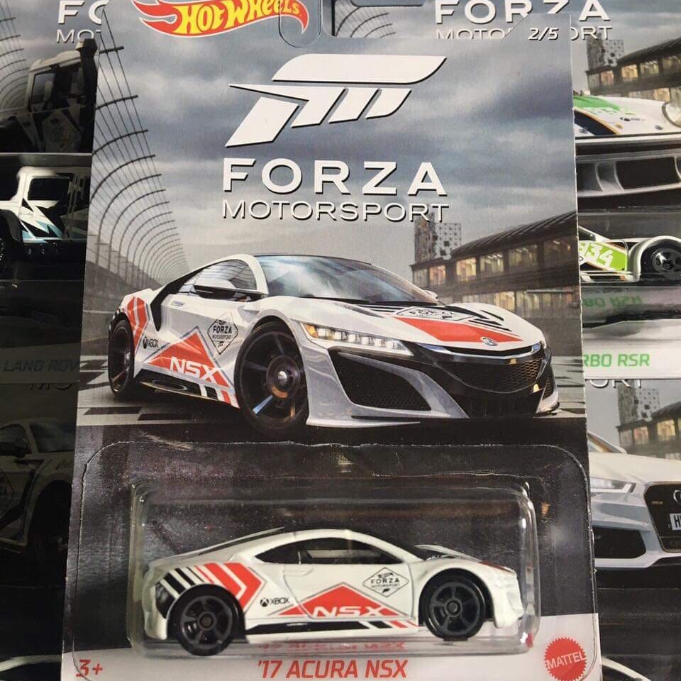 Xe Mô Hình Hot Wheels Forza Motorsport tỉ lệ 1:64 "17 Acura NSX "