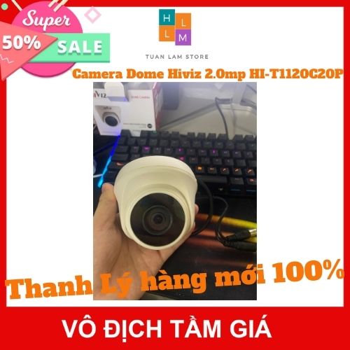 Camera dome hiviz 2.0mp hi-t1120c20p