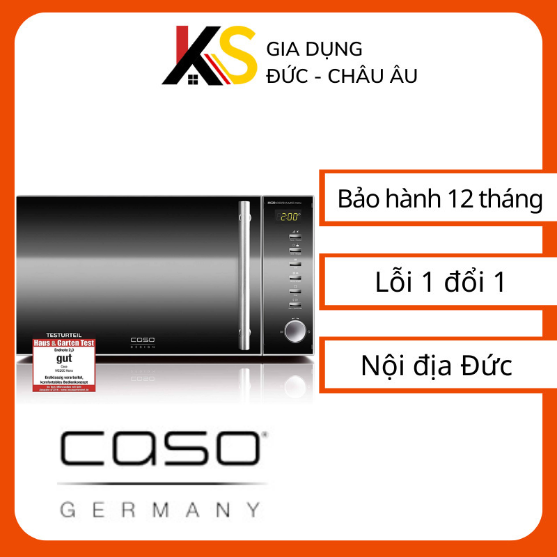 Lò Vi Sóng Caso MG20Ceramic menu-Lò vi sóng Caso kiêm nướng