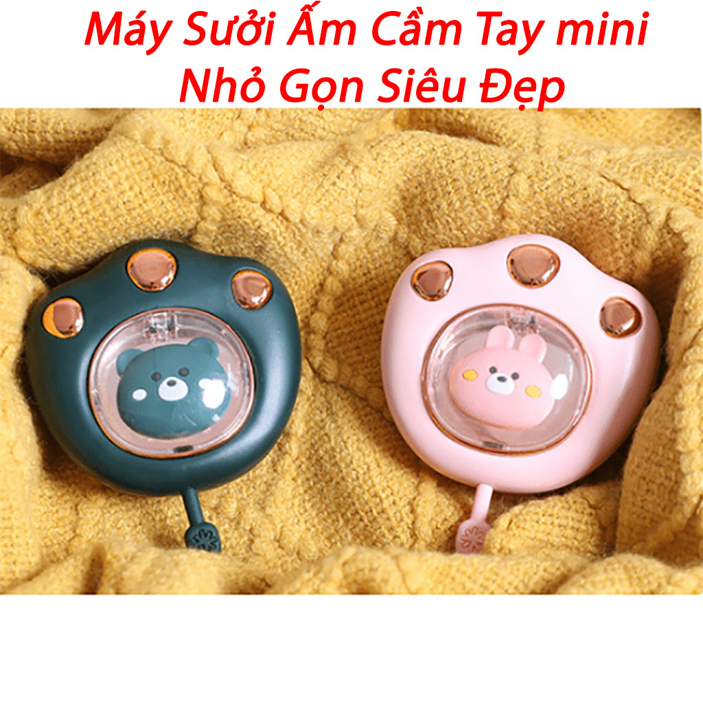 Máy sưởi ấm mini cầm tay cao cấp , máy tạo nhiệt độ mini bỏ túi , đồ dùng sưởi ấm cơ thể , dụng cụ sưởi ấm tiện lợi, máy sưởi ấm tay siêu dễ thương