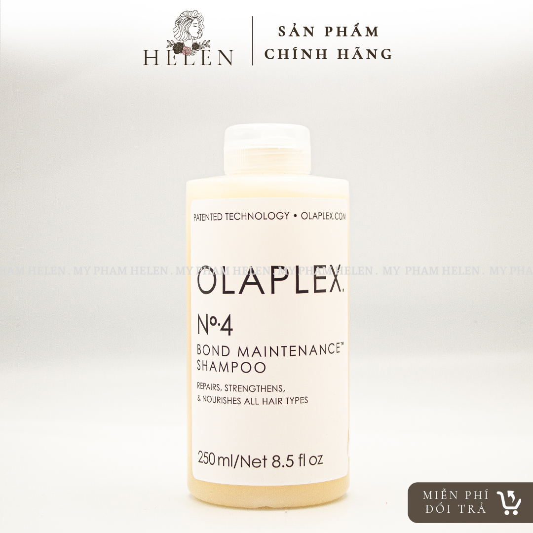 Olaplex dầu gội phục hồi tóc hư tổn olaplex no4 phục hồi tóc hư tổn cấp ẩm chăm sóc tóc hàn gắn tăng cường liên kết tóc ngăn gãy rụng
