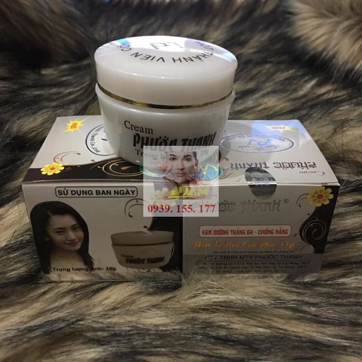 Kem Phước Thanh Dưỡng Trắng Da - Chống Nắng 10g