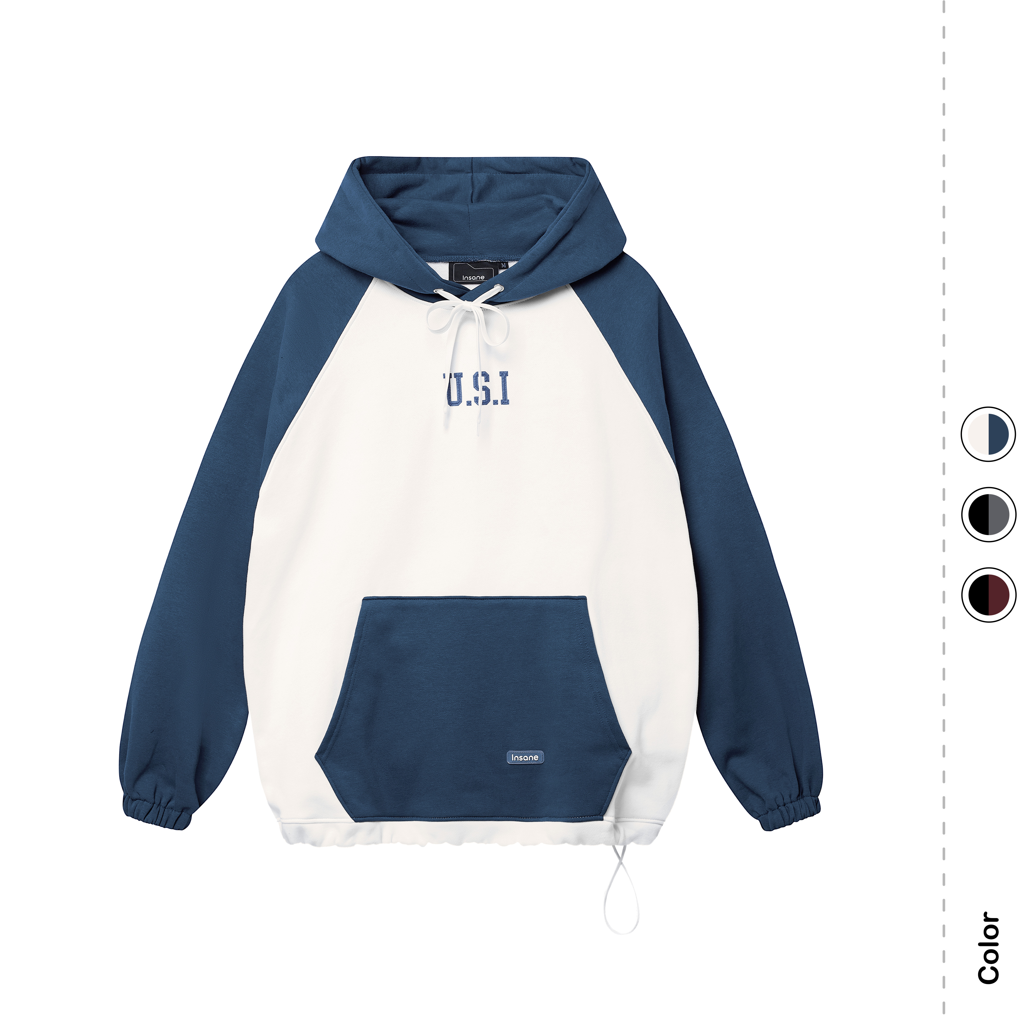 Áo hoodie insane l u.s.i back2school hoodie
