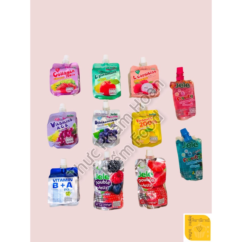 Nước thạch trái cây Jele Beauti Thái Lan