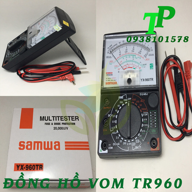 Đồng hồ đo kim vạn năng vom yx-960tr