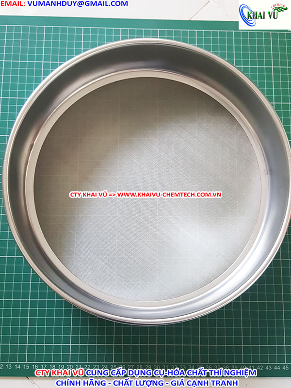 [HCM]Sàng rây bột đường kính 30cm - các kích thước lỗ từ 0.045mm - 4.0mm