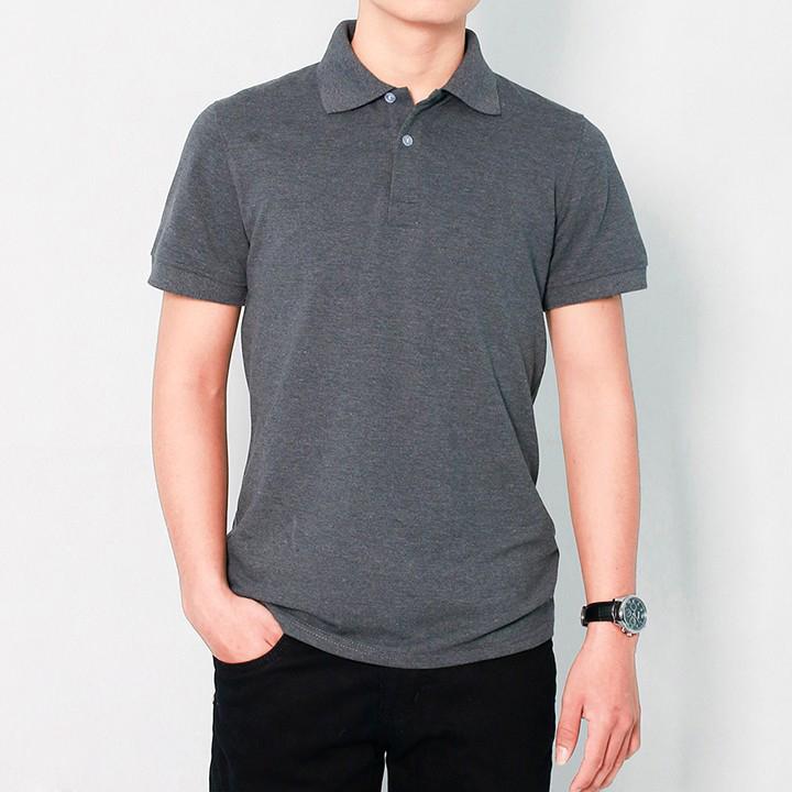 Áo thun polo cổ bẻ dáng trơn Thun Cổ Bẻ Nam Thun Cổ Bẻ Đẹp