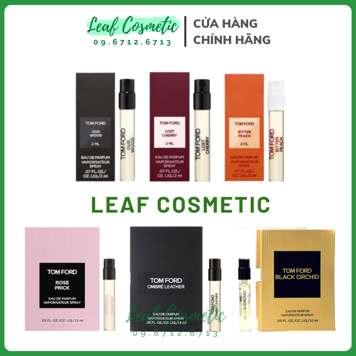 [CÓ BILL US] [ Vial ] Sample Mẫu thử Vial Nước Hoa Tom Ford - Leaf cosmetic