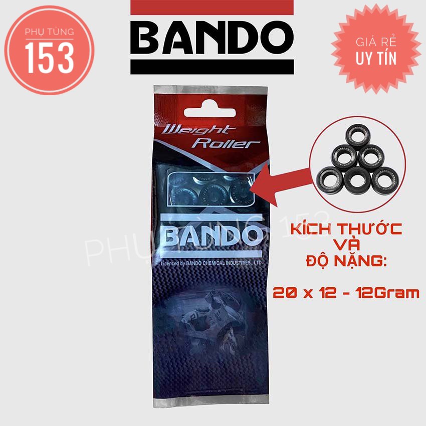 Bi nồi Bando xe Nouvo 4/5/6 - Bi Nồi Bando - PHỤ TÙNG 153