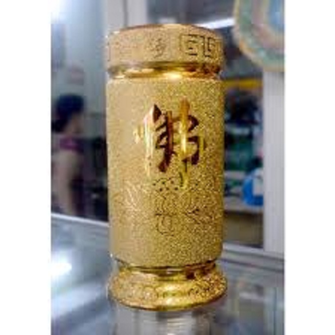 Ống đựng nhang kim sa vàng nhiều kích cỡ