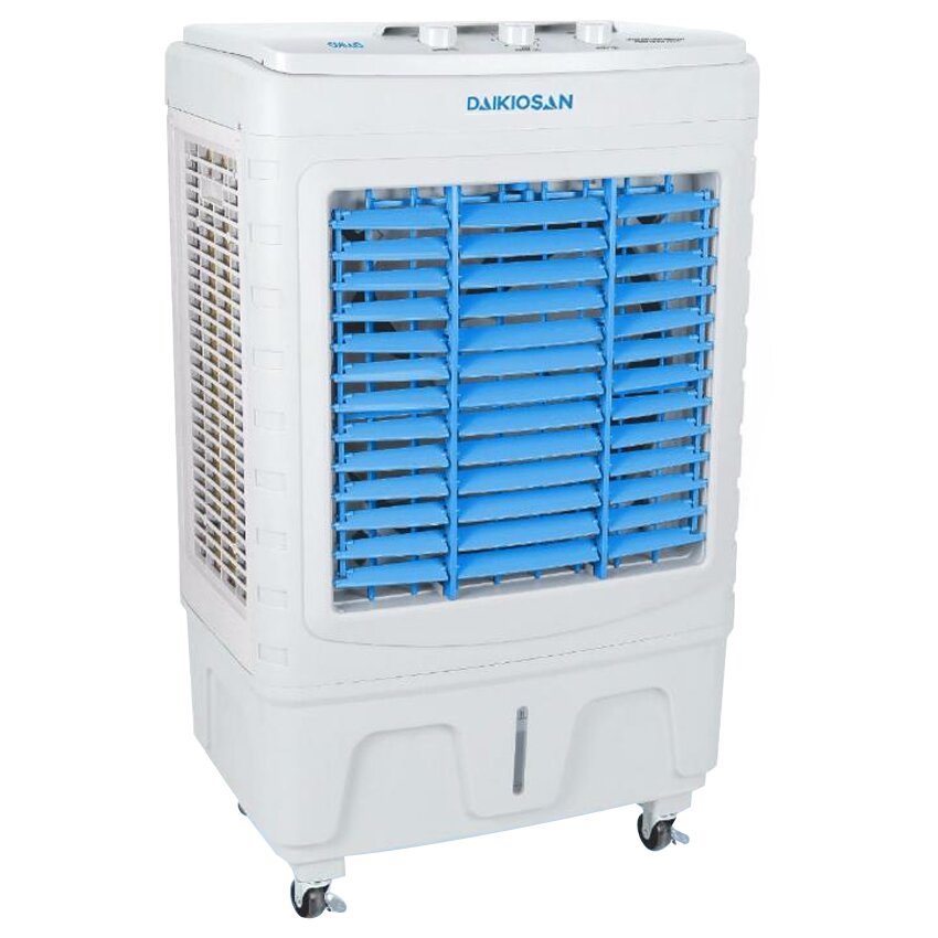 Quạt điều hoà Quạt hơi nước Daikiosan DKA-04500A chính hãng trưng bày Công suất 175W Phạm vi làm mát 25 - 30m² Bình nước 32 lít Tiện ích Tự ngắt bơm khi cạn nước