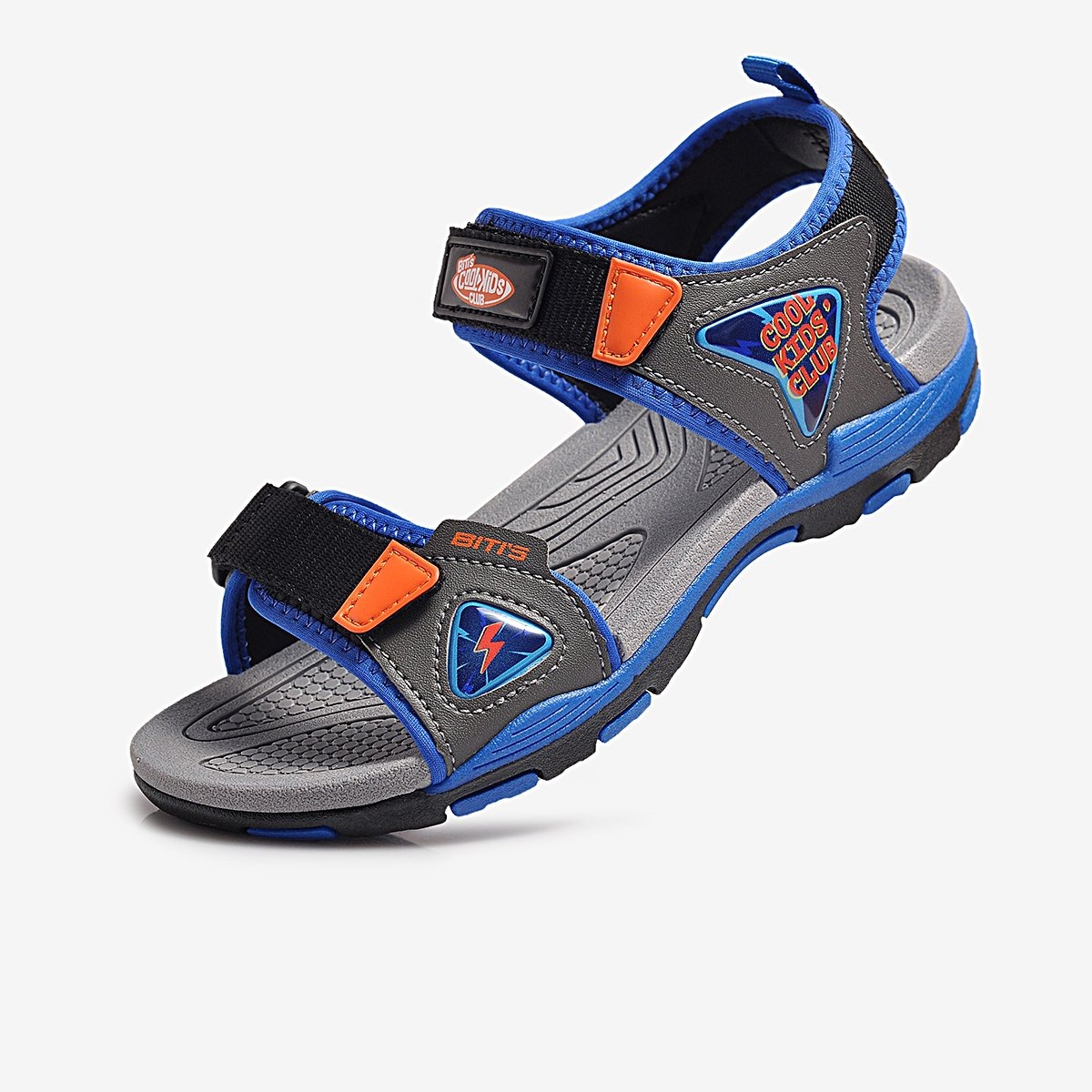 [Hoàn Xu] GIÀY SANDAL QUAI HẬU HỌC SINH BÉ TRAI BITI'S BYB000300 (CAM + ĐỎ + XANH DƯƠNG) - BITIS