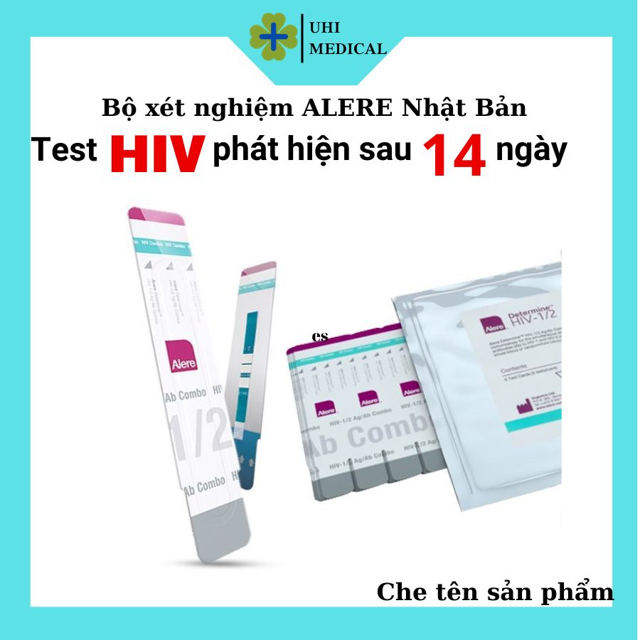 Bộ test HIV 14 ngày Alere HIV COMBO ag ab bộ xét nghiệm Alere combo.test