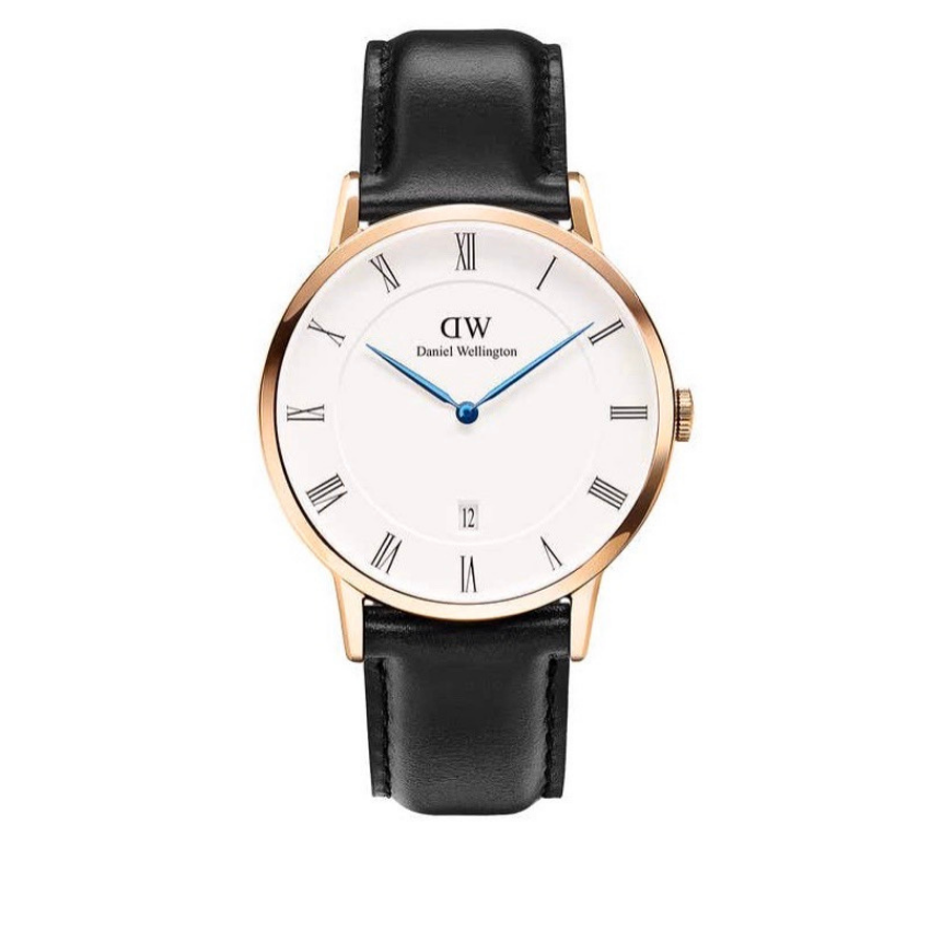 [HCM]Đồng hồ nữ dây da Danlei Wellingt0n D.W DapperBristol kim xanh viền Inox size 34mm kính sapphire chống Trầy ,chống nước fullbox,đồng hồ nữ sang trọng - Shop KIWI FASHON