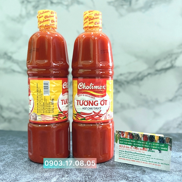 Tương ớt chai lớn 830gr Cholimex