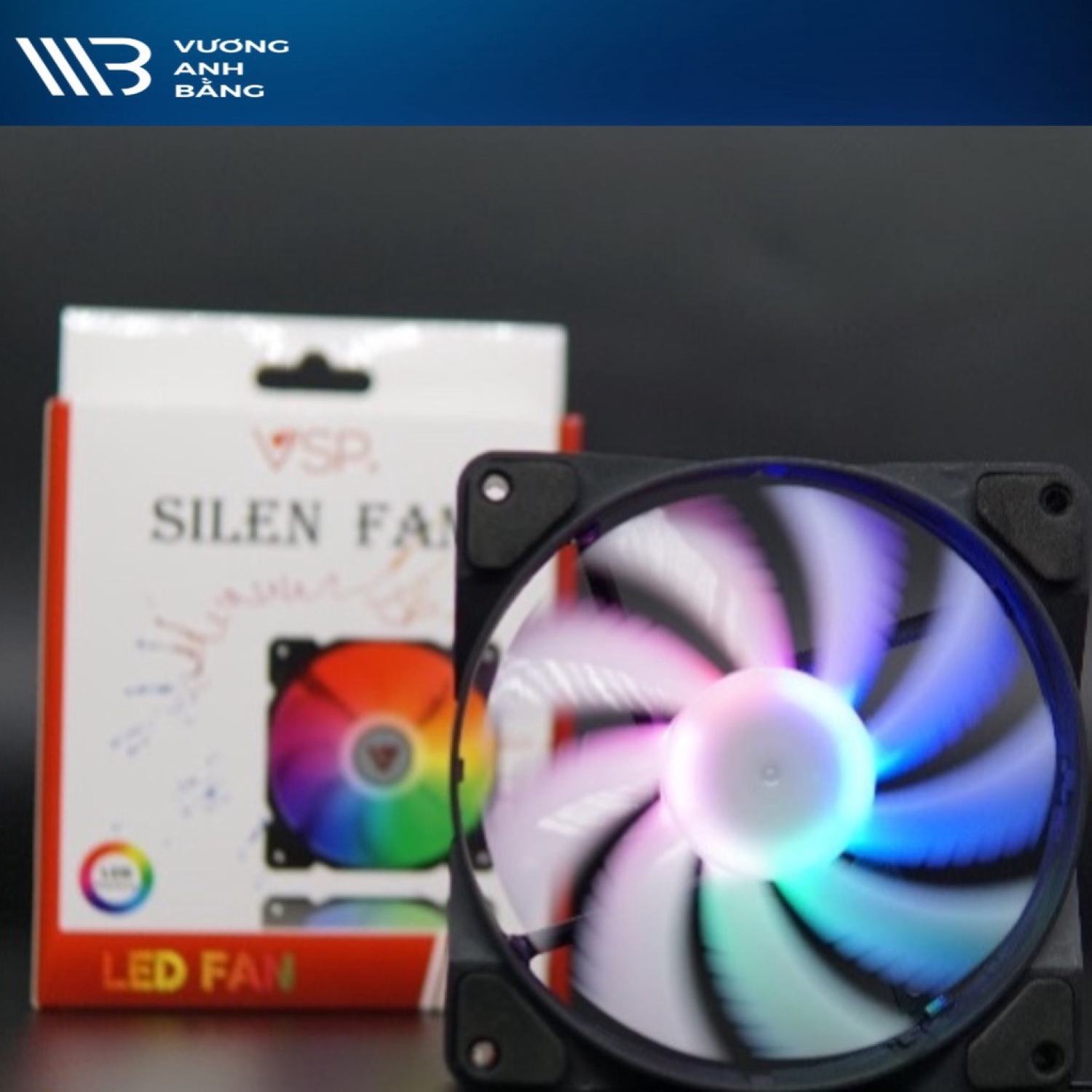 Fan quạt case v-08cm led