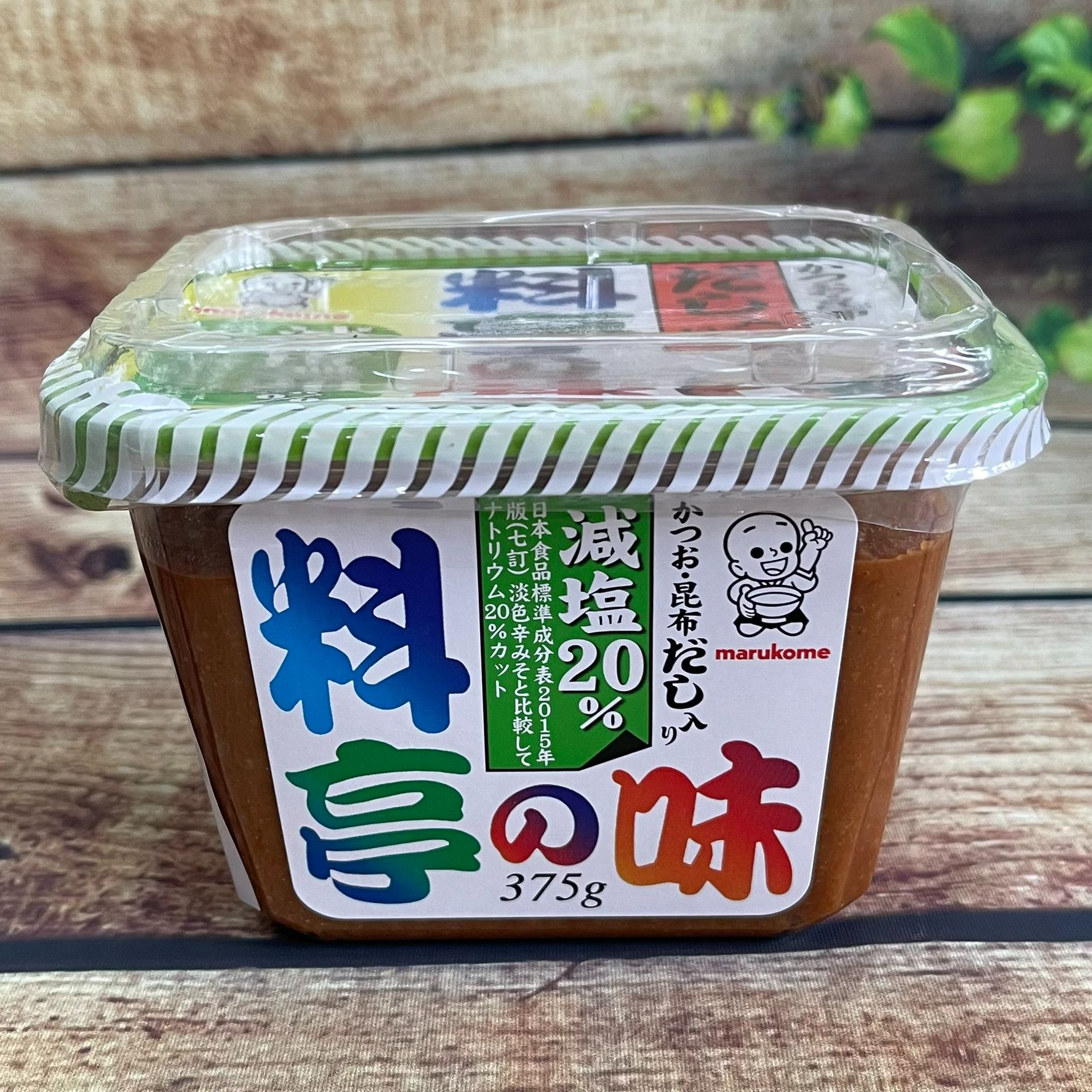 Tương Miso giảm muối trộn sẵn Dashi Nhật Bản 375G