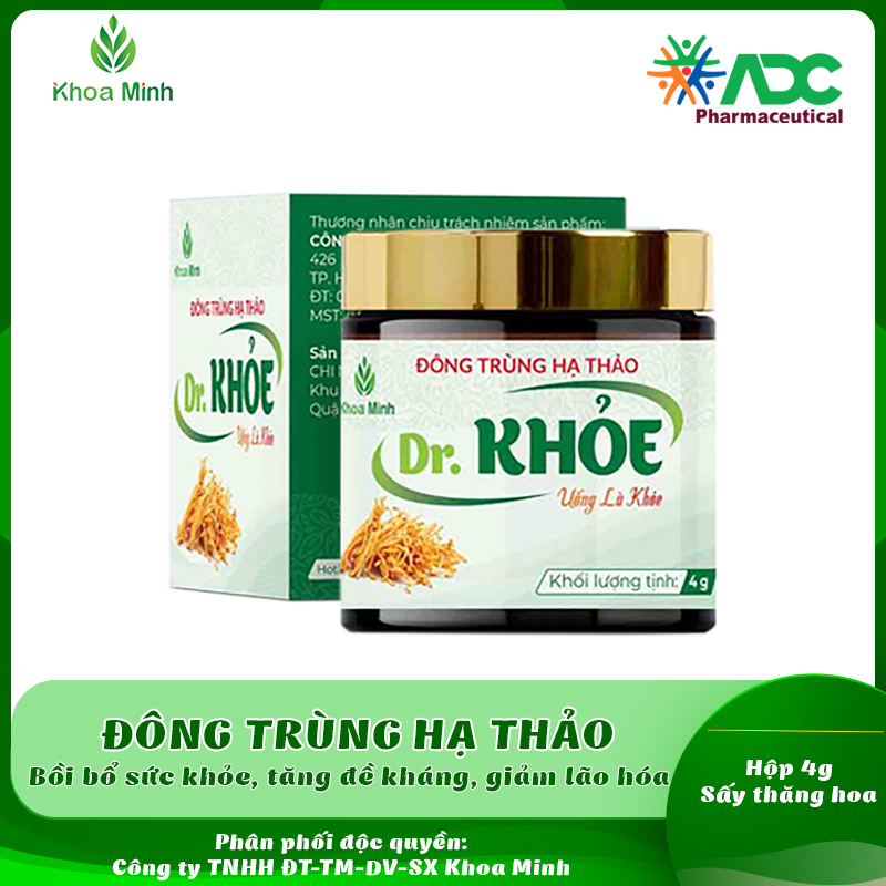 Đông trùng hạ thảo dr.khỏe