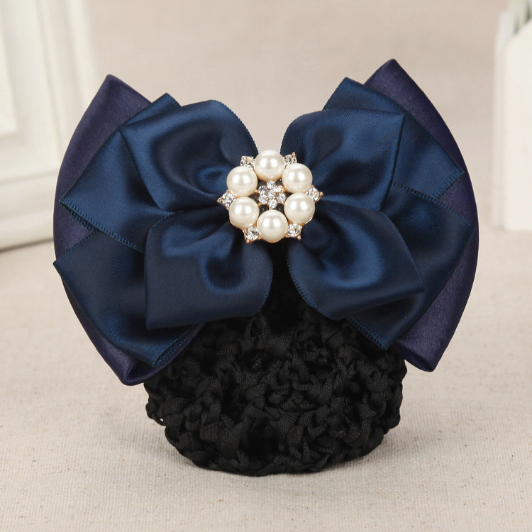 Kẹp Tóc Búi Lưới Đính Hạt Thời Trang KTG-23