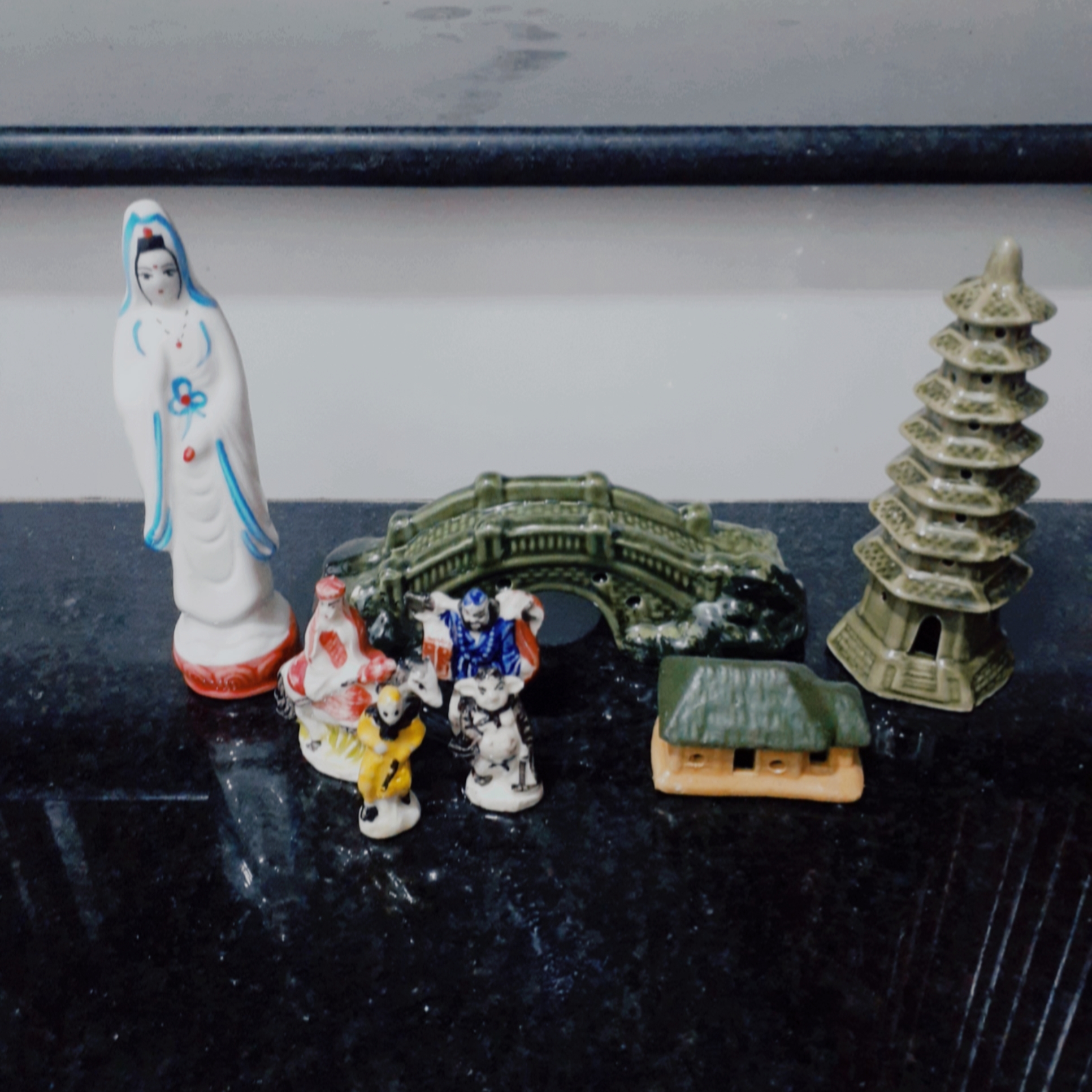 BỘ SẢN PHẨM TƯỢNG TRANG TRÍ TIỂU CẢNH BÁT TRÀNG