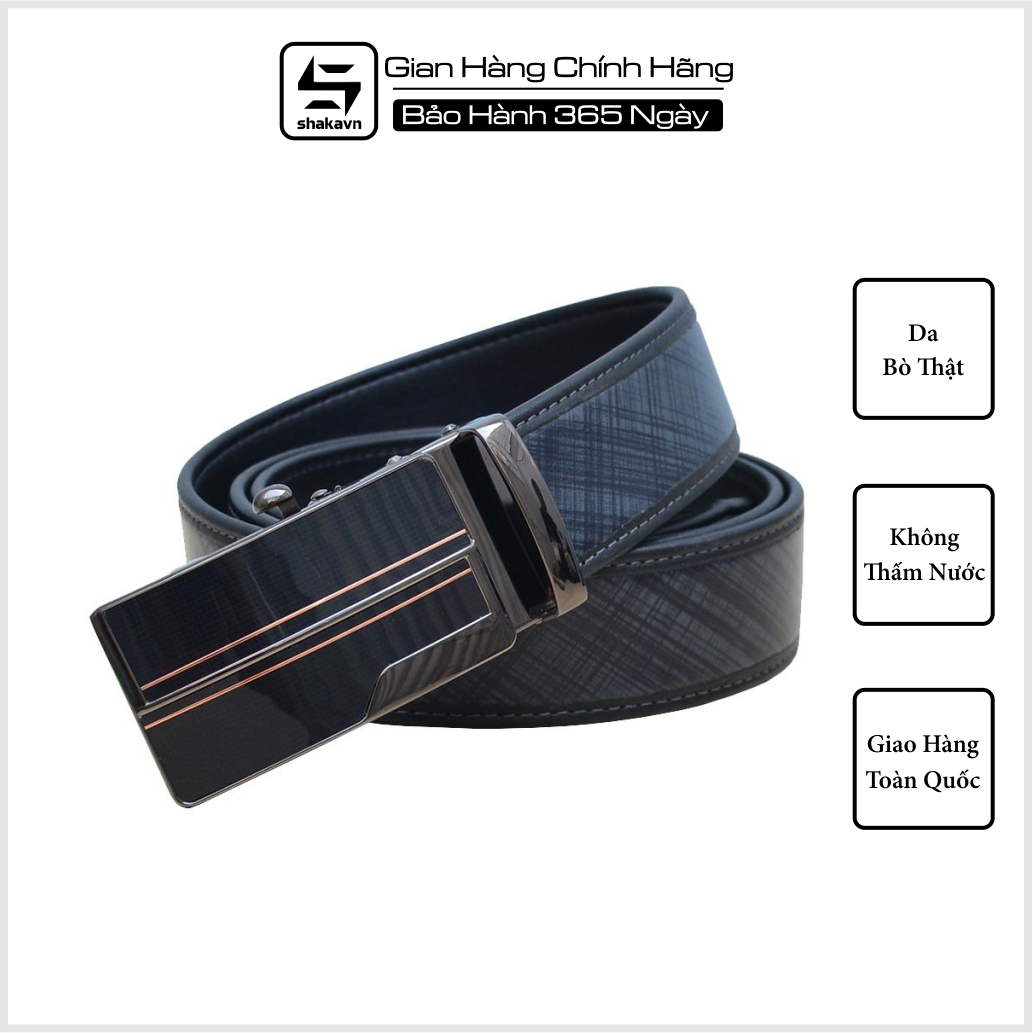 Thắt lưng da bò shakavn sk511