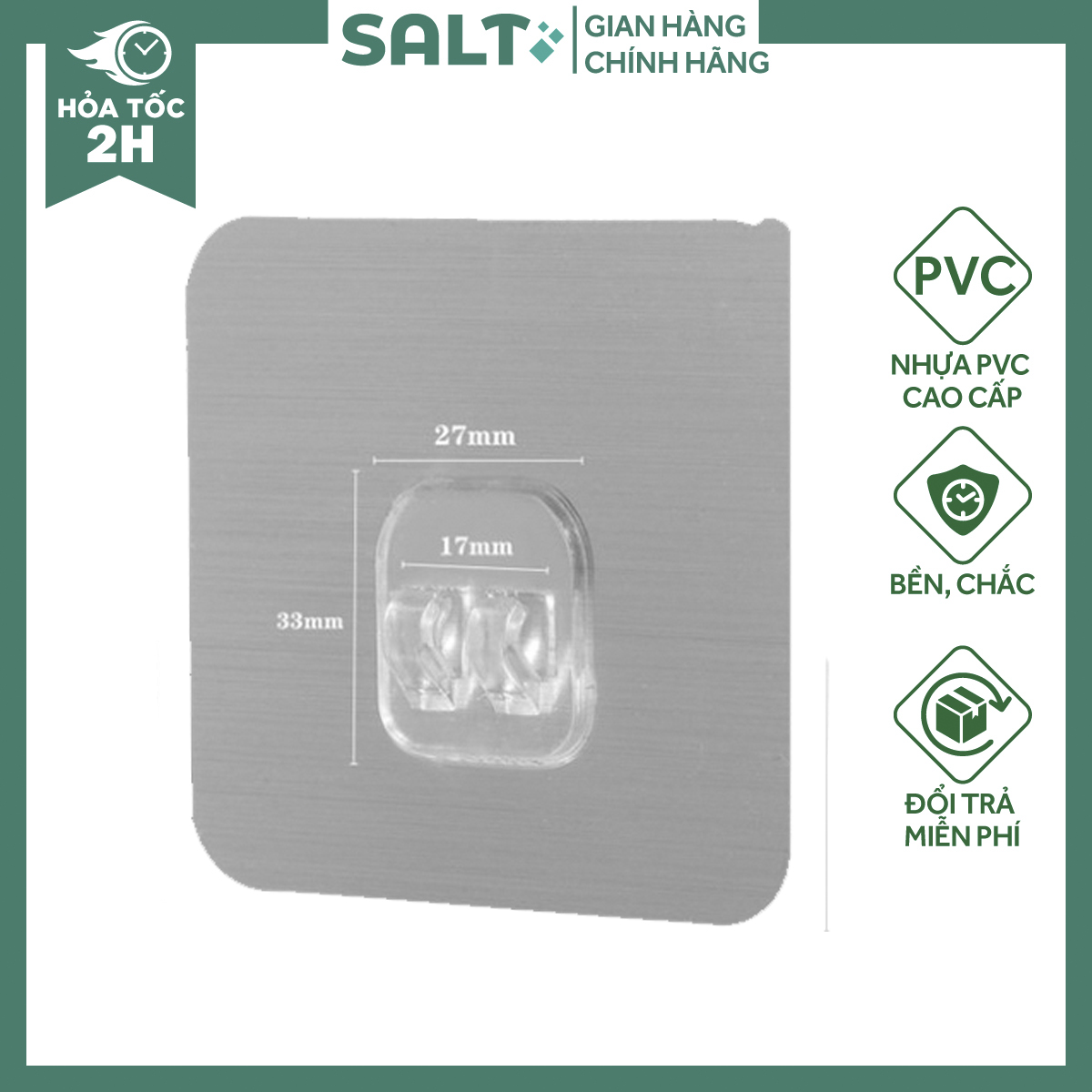 Bộ 02 Miếng Dán Màu Bạc Hình Vuông Thay Thế Kệ Góc, Kệ Sắt ( Kích Thước 8 x8 cm)
