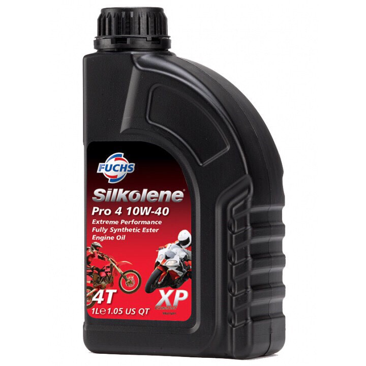 Nhớt fuchs silkolene pro 4 10w40 xp 4t