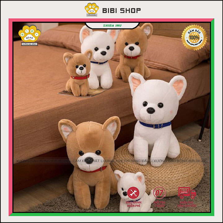 Gấu bông chó Shiba Inu siêu đẹp, siêu dễ thương