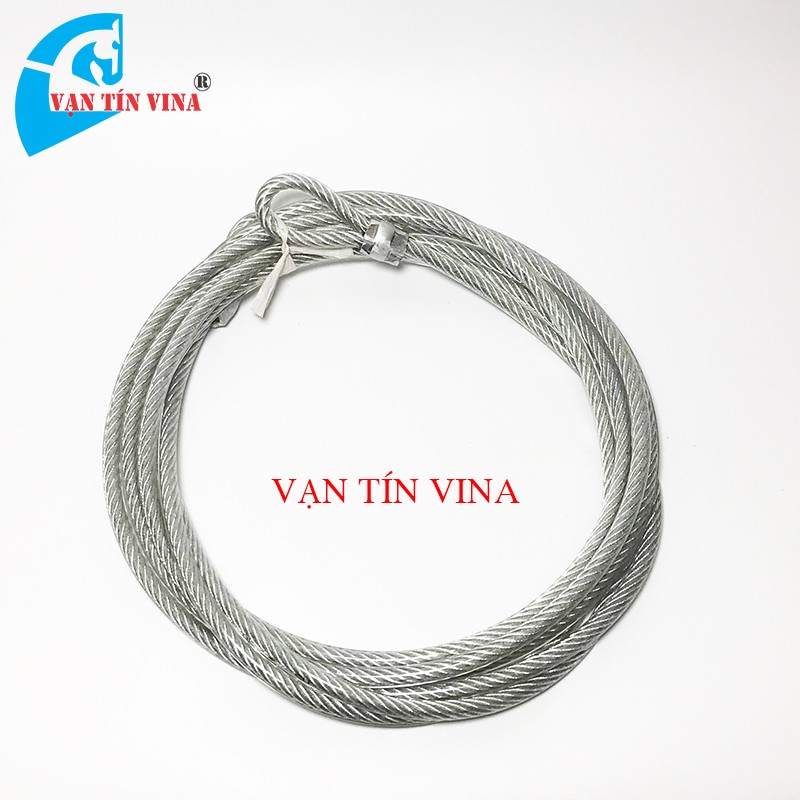 [HCM]Dây cáp xích bọc nhựa 10mm x 2m
