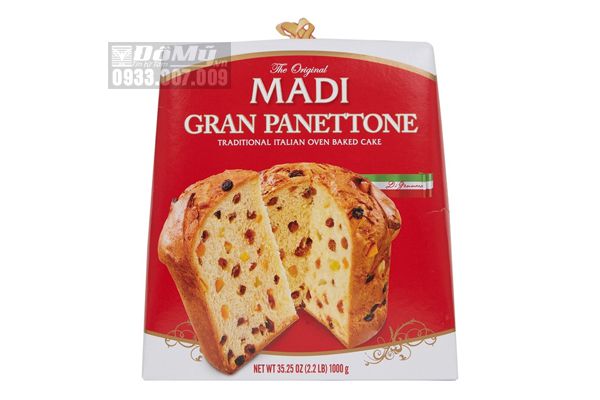 Bánh mì gran panettone madi từ ý - 1kg